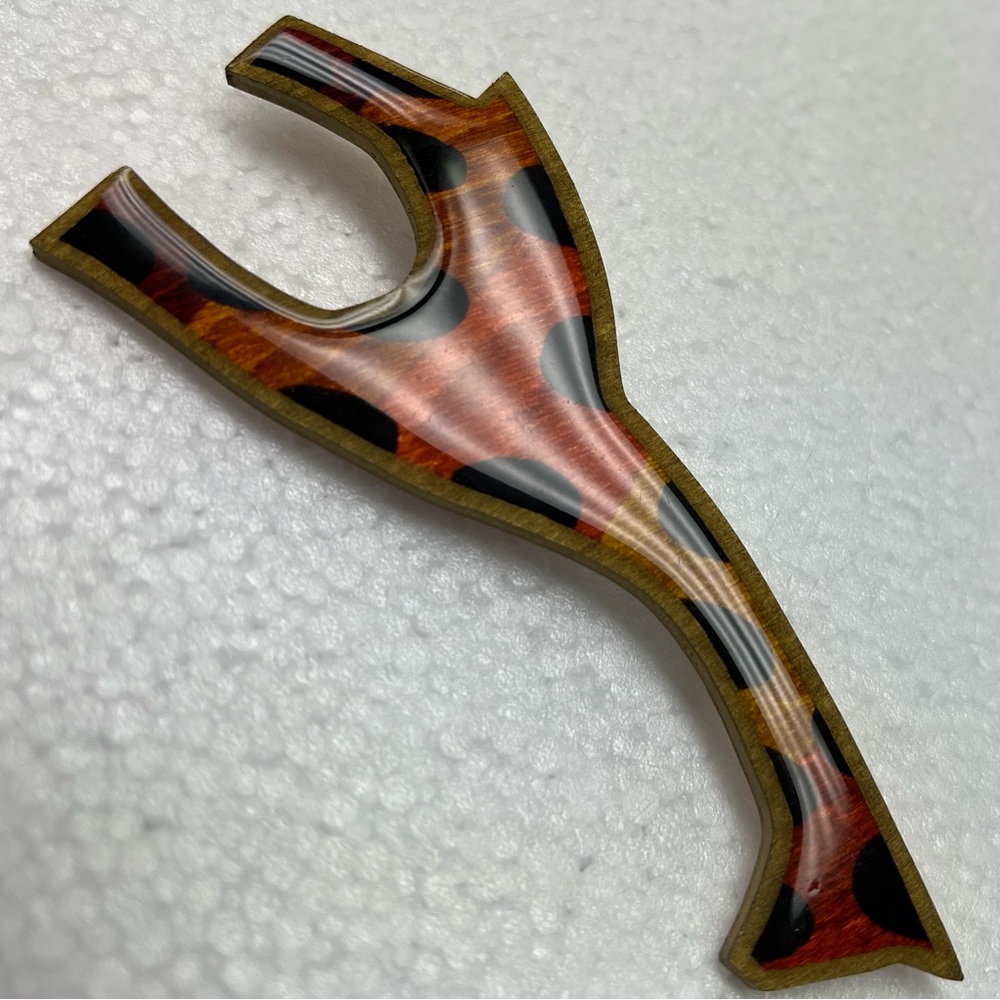 Large, vintage GIRAFFE pin brooch. - Picture 8 of 10